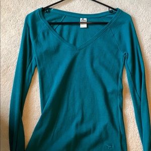 PINK teal long sleeve